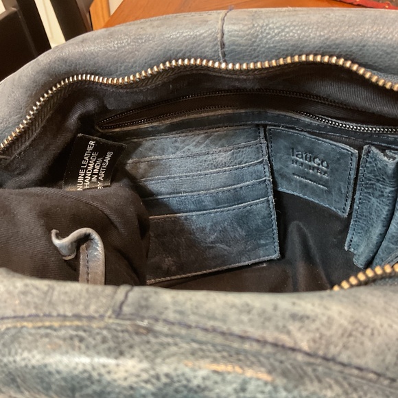 Denim blue Latico crossbody - Picture 3 of 6